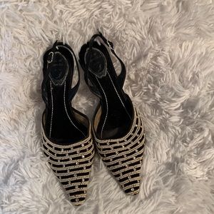 Vintage René Caovilla heels sz 37 1/2